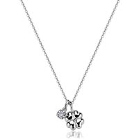Necklace Sagapo Woman CLICK (COLLANE) in Steel SCK304